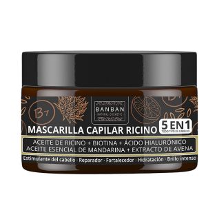 BANBAN - MASCARILLA CAPILAR RICINO 250 Ml.