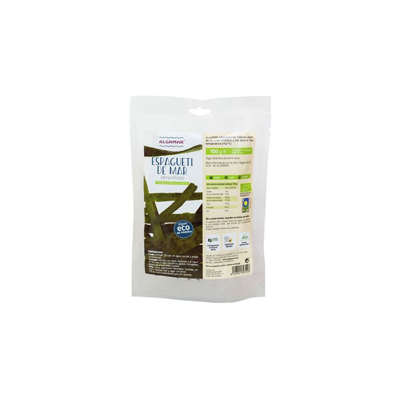 ALGAMAR-ALGA ESPAGUETI DE MAR 100 Grs. BIO