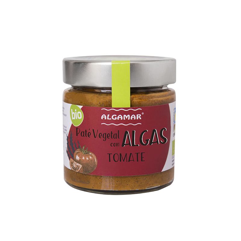 ALGAMAR-PATE DE ALGAS Y TOMATE 180 Grs. BIO