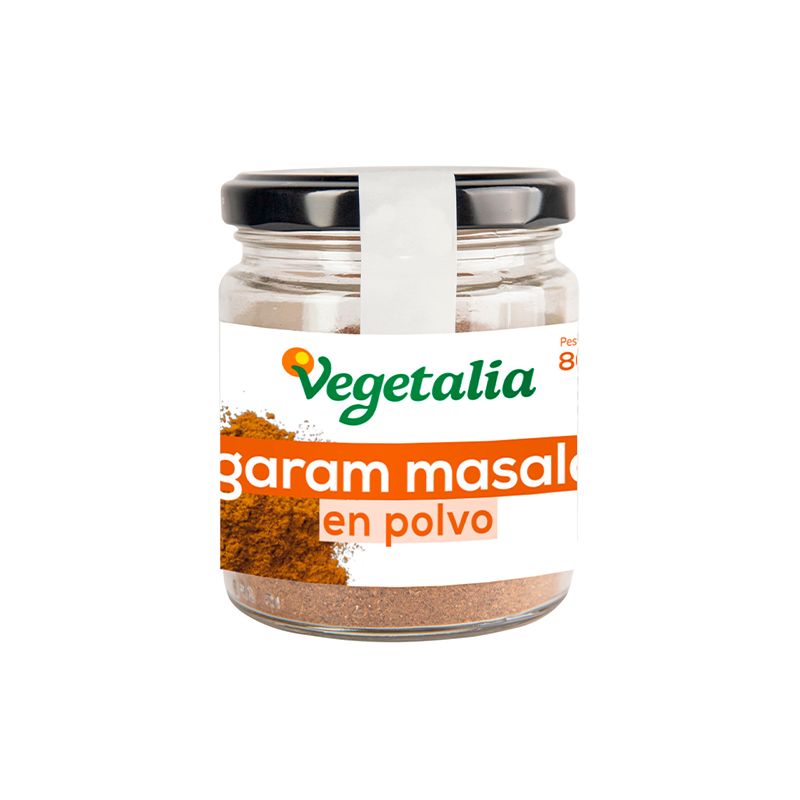 VEGETALIA-GARAM MASALA POLVO 80 Grs. BIO