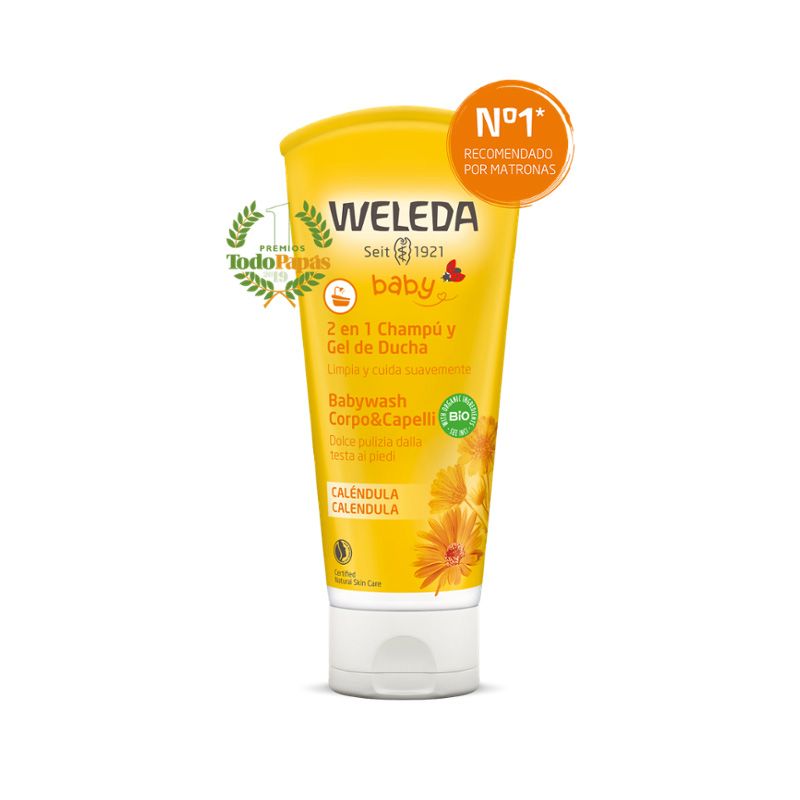 CHAMPU & GEL CALENDULA BEBE 200 Ml.
