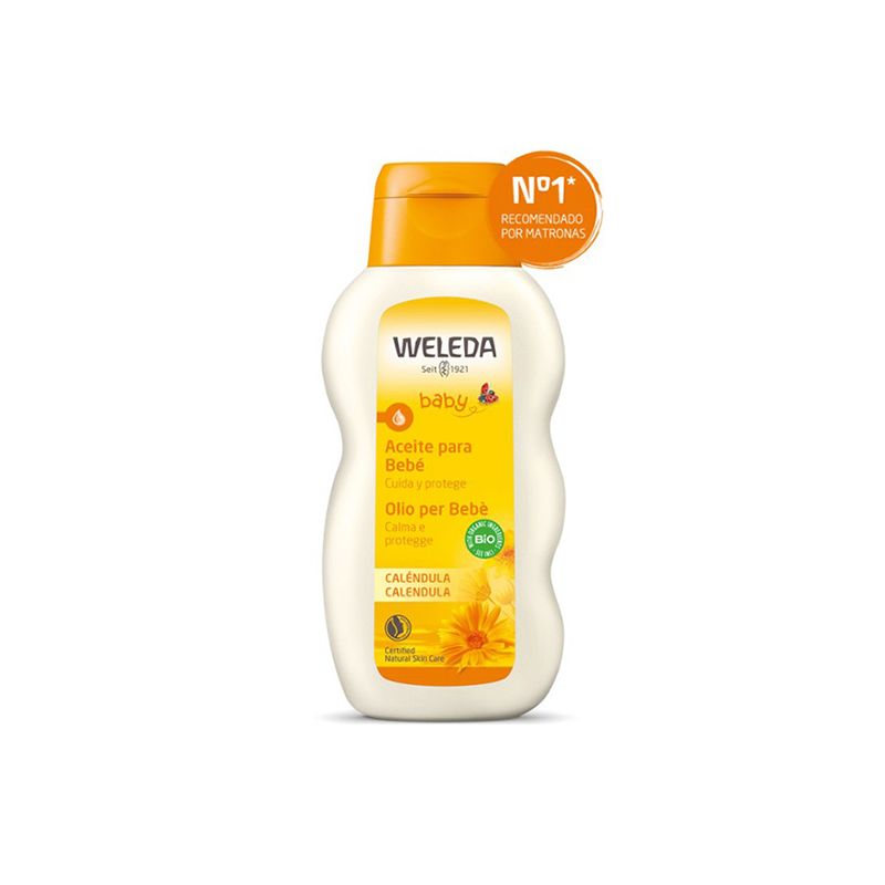 ACEITE CORPORAL CALENDULA BEBE 200 Ml.