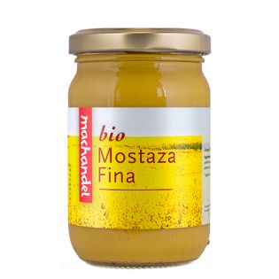 MOSTAZA FINA BIO - 200 g.