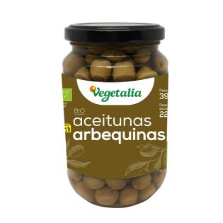 VEGETALIA-ACEITUNAS ARBEQUINAS 220 Grs. BIO