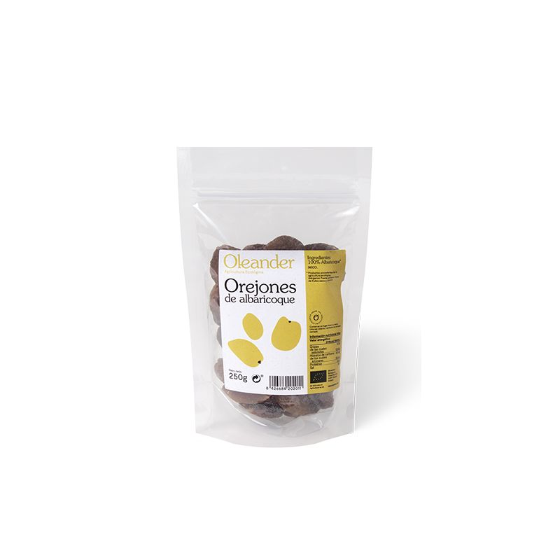 OLEANDER - ALBARICOQUES (OREJONES) 250 Grs.