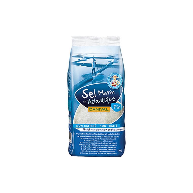DANIVAL-SAL FINA DEL ATLANTICO SIN REFINAR 1 Kg