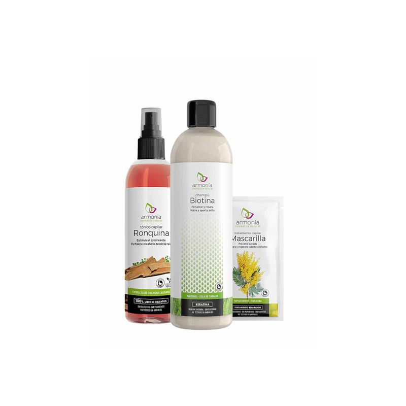 PACK TRATAMIENTO CAPILAR (TONICO+CHAMPU+MASCARILLA)