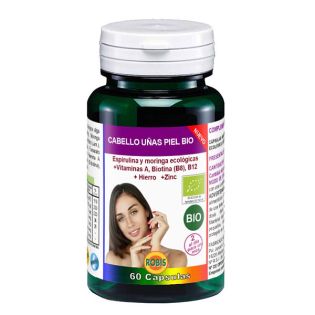 CABELLO, UÑAS Y PIEL BIO 545 Mg. 60 Caps.