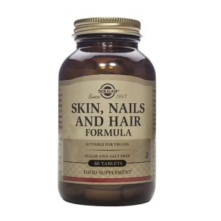SOLGAR-FORMULA PELO, PIEL Y UÑAS 60 Comp.