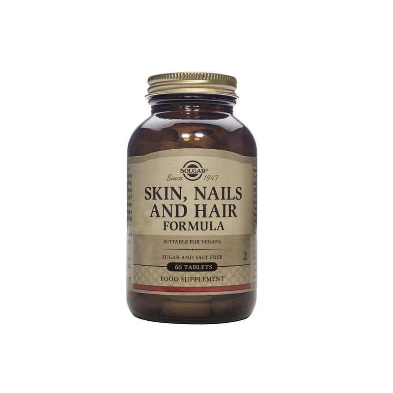 SOLGAR-FORMULA PELO, PIEL Y UÑAS 60 Comp.