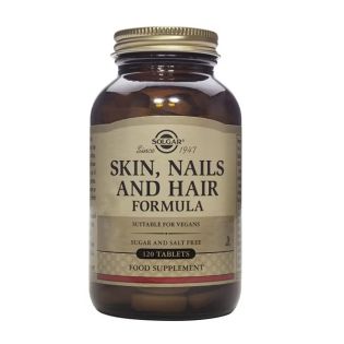 SOLGAR-FORMULA PELO, PIEL Y UÑAS 120 Comp.