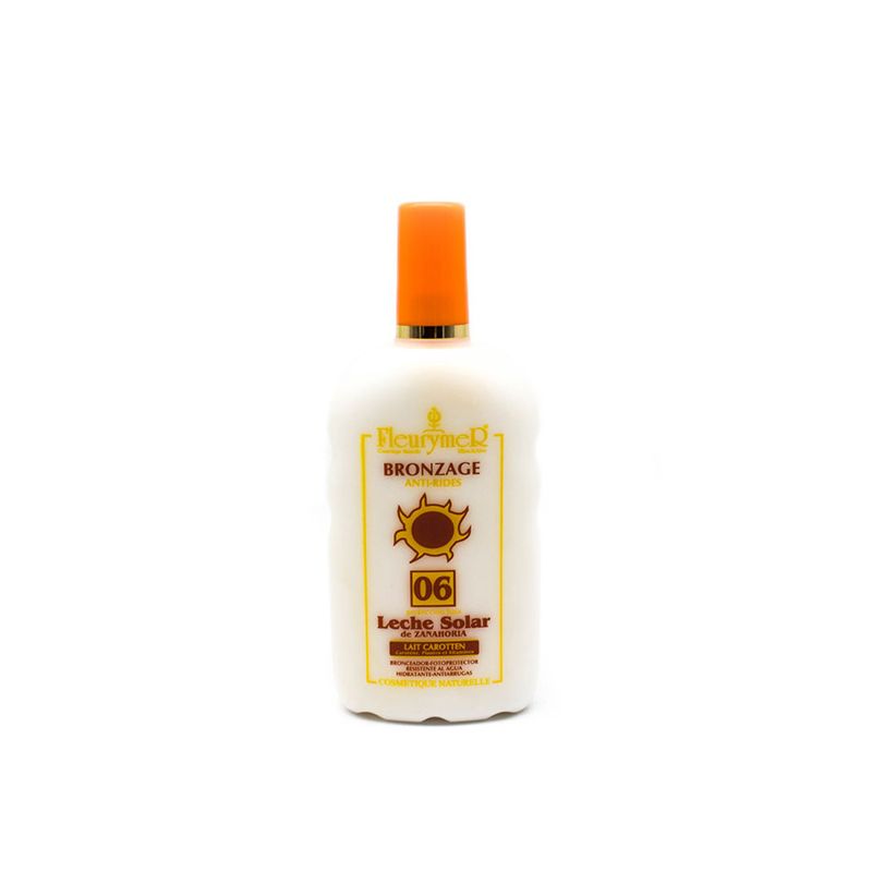 FLEURYMER - LECHE SOLAR ZANAHORIAS F-6 250 Ml.