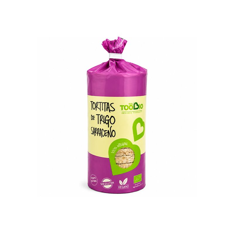TOOBIO - TORTITAS DE TRIGO SARRACENO S/G BIO VEGAN 100G