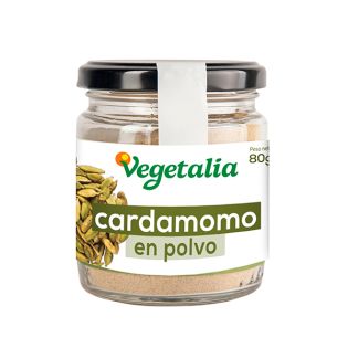 VEGETALIA-CARDAMOMO POLVO 80 Grs. BIO