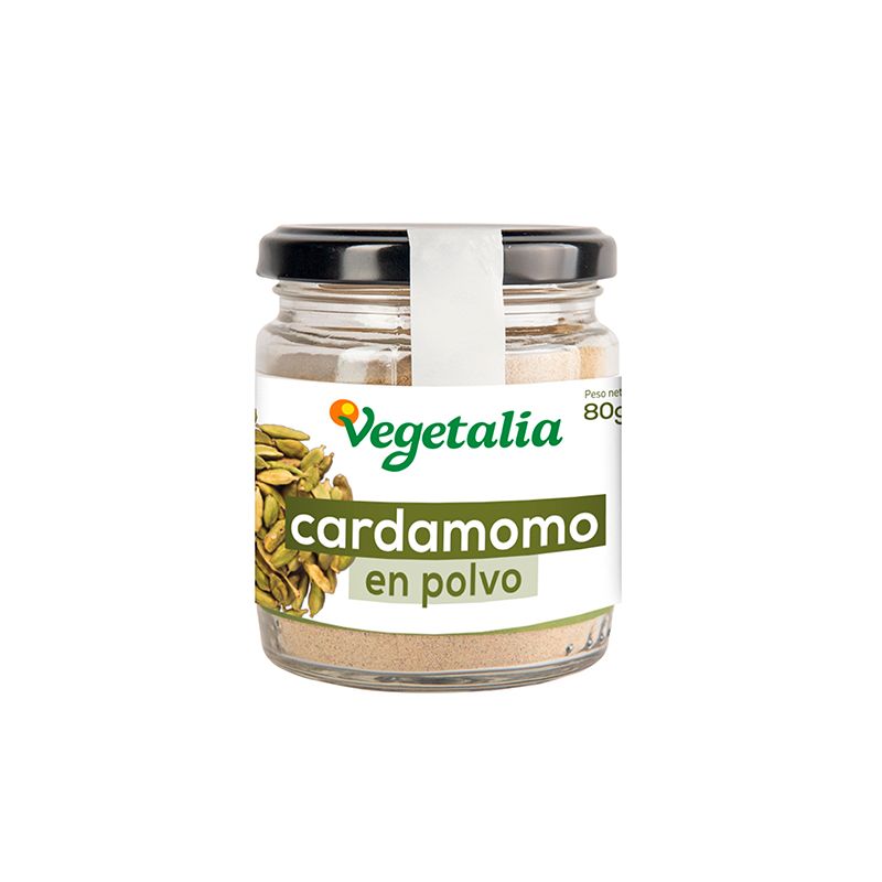 VEGETALIA-CARDAMOMO POLVO 80 Grs. BIO