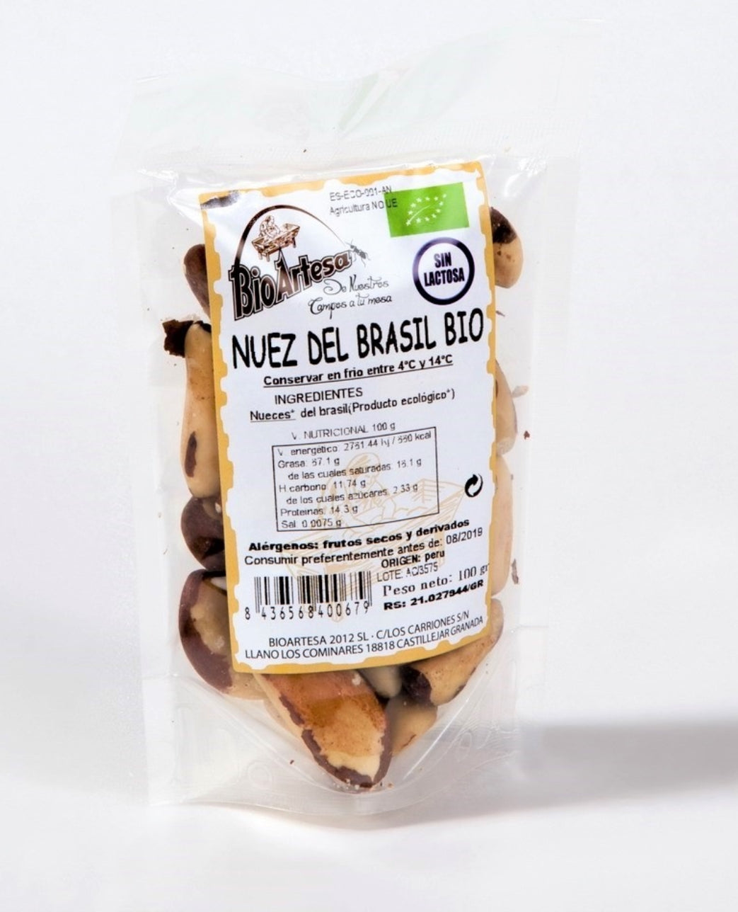 Nuez de brasil bio