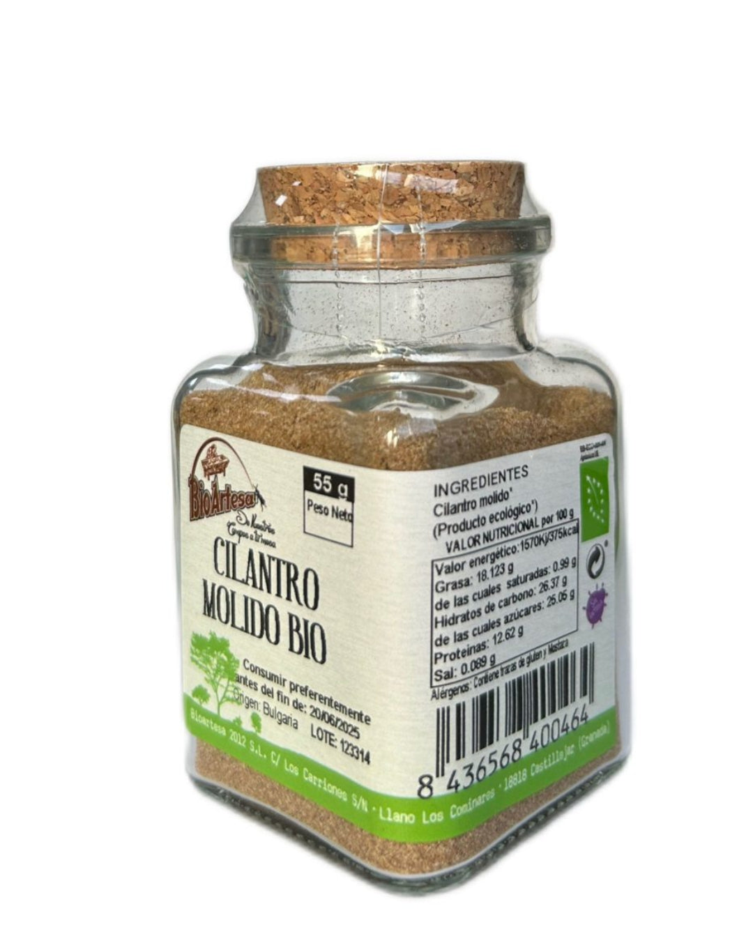 Cilantro en polvo bio